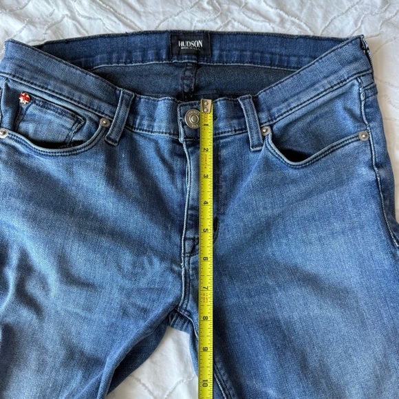 Hudson Jeans Women's Skinny Denim Cut Off Jeans Mid to Low Rise - Picture 2 of 9
